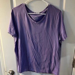 Time and tru lavender tshirt